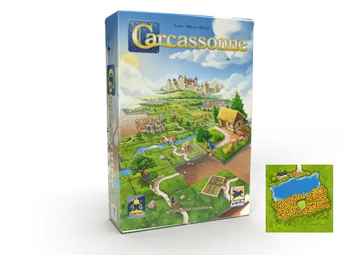 Настільна гра Feelindigo Каркасон 3.0. Річка і Абат (укр.) + Українська плитка (FI22045+1)