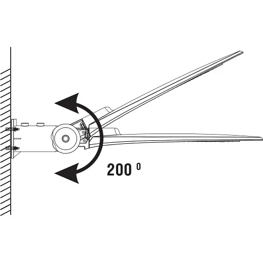 Светодиодный фонарь Videx 30W 5000K серый (VL-SLe14-305) - фото 4