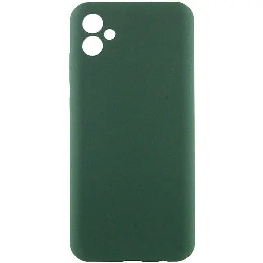 Чехол Lakshmi Silicone Cover Full Camera AAA для Samsung Galaxy A06 Зеленый/Cyprus Green