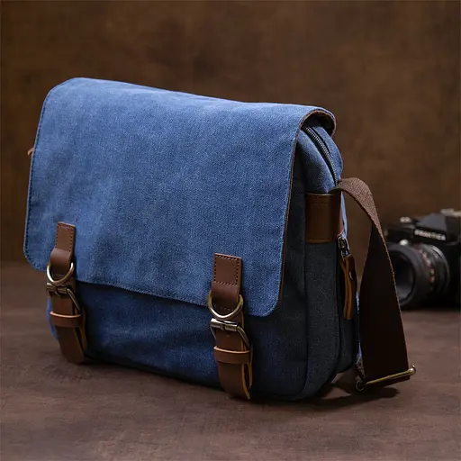 Чоловіча сумка листоноша Vintage 27,3х21,7х10 см 000162040 - фото 6