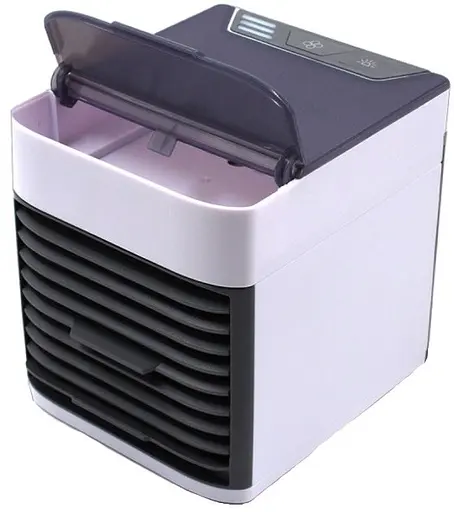 Портативный мини кондиционер 7Вт Arctic Air Ultra G2 3в1 с функцией увлажнения 610мл и подсветкой Белый/Серый - фото 3