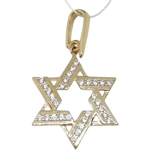 Золота підвіска Імперія золота з фіанітами. ПВ065(2)И