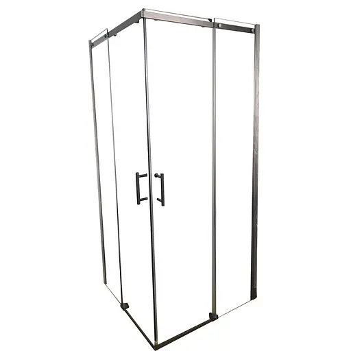 Душова кабіна без піддону Koer SR SC03-90x90x200-TR-07 прозоре скло Easy Clean 6 мм, graphite KR5359, Універсальна, прозорий, графіт - фото 9