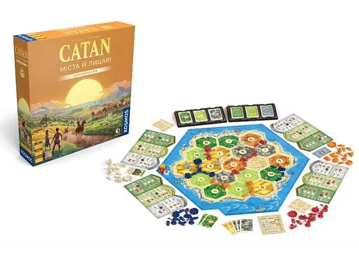 Настольная игра Rozum Катан: Города и рыцари (Catan: Cities & Knights) (укр.) (R104UA) - фото 6