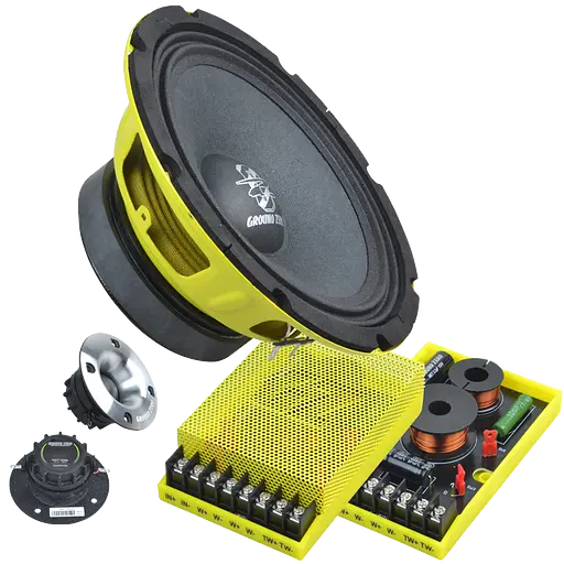 Компонентная акустическая система Ground Zero GZCC 200.2 SQL