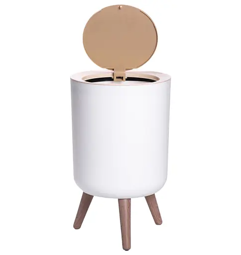 Мусорное ведро Yiwu с клик-крышкой 8 л HP-45-13 - фото 4