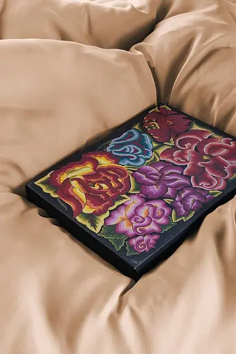 Постельное белье Jade Peony 500 TC Cupro (под заказ) Issimo Home pbe0051998 - фото 4