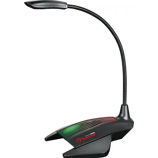 Мікрофон Marvo MIC-01 Multi-LED USB Black (MIC-01) - фото 1