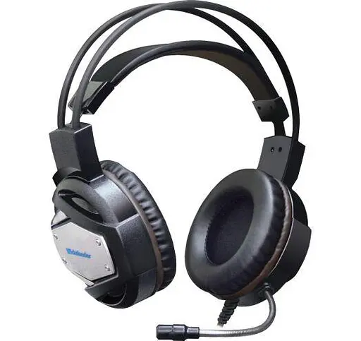 Ігрові навушники Defender Warhead G-500 2.5м (Чорно-коричневі) - фото 4