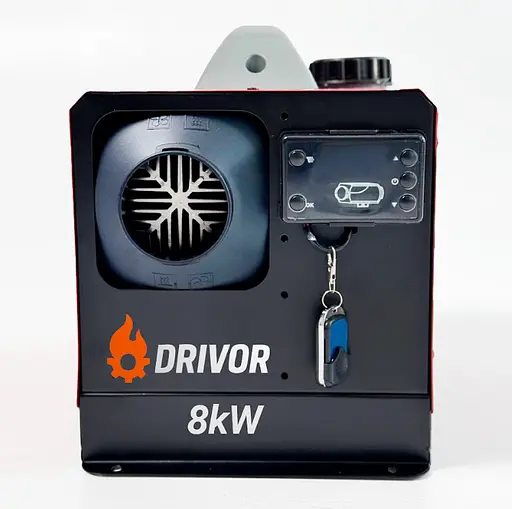 Обігрівач Webasto автономний дизельний Drivor 8 кВт (12В24В220В) з LCD-дисплеєм та пультом ДК - фото 3