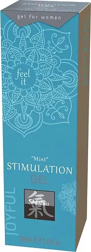 Гель для стимуляції клітора Shiatsu Stimulation Gel Mint 30 мл