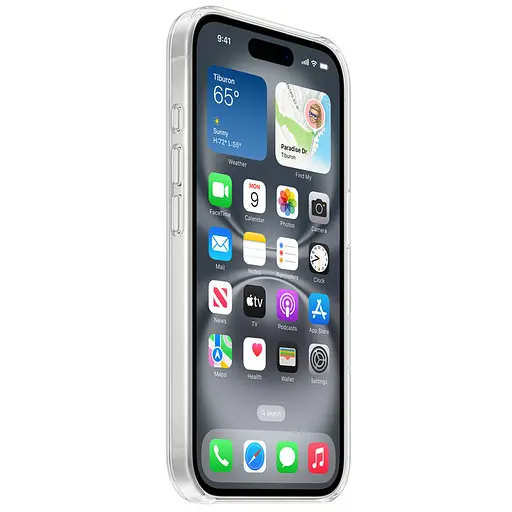 Чехол Epik Clear Case AAA с MagSafe и анимацией для Apple iPhone 16, 6.1 Clear - фото 2