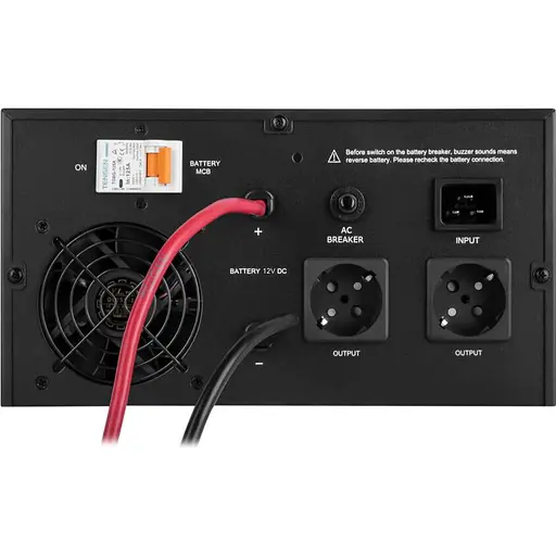 Источник бесперебойного питания (ИБП) LogicPower 12V LPE-B-PSW-1500VA+ 1000Вт (19408) [107296] - фото 4