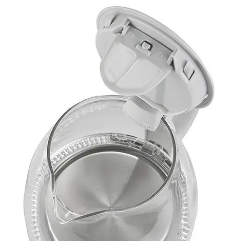 Чайник Adler AD 1283G Grey скляний 1.0л - фото 5