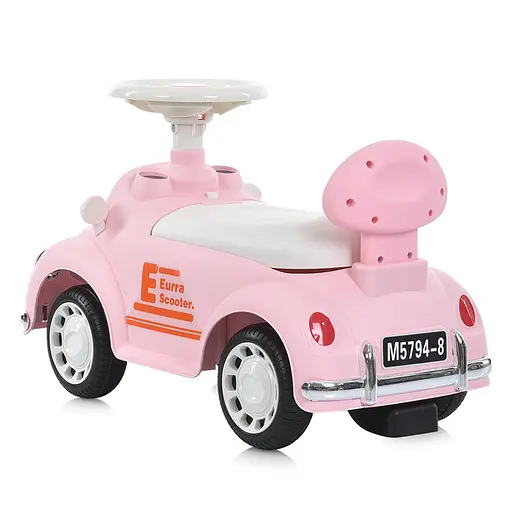 Дитяча каталка-толокар M 5794-8 рожевий, до 30 кг - фото 3