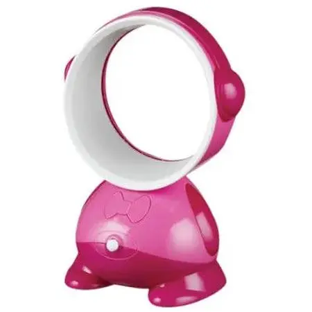 Настольный портативный мини вентилятор USB Bladeless Fan MX-483 Розовый - фото 1