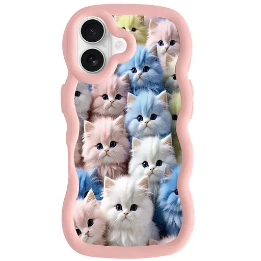 Чохол Epik TPU Cloudy Pictures для Apple iPhone 16, 6.1 Kittens