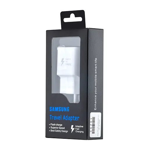 Блок адаптер зарядный Samsung S8 High c0py Белый - фото 2