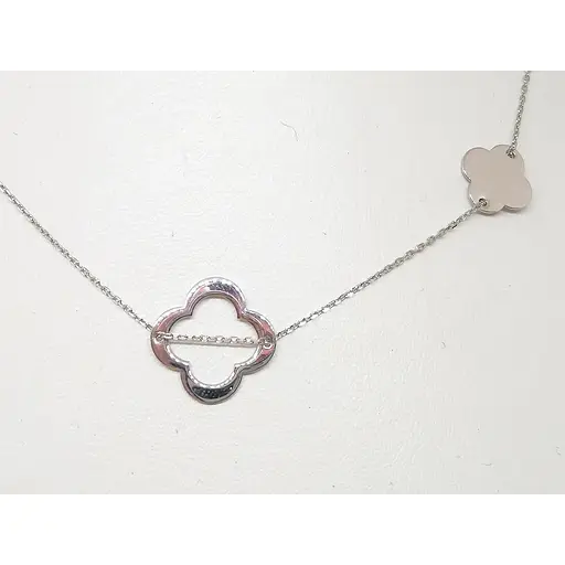 Срібне кольє Qvaliz Конюшина. 908-00886 - фото 2