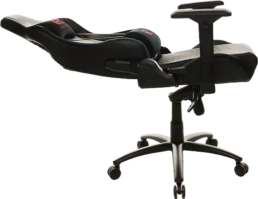 Геймерское кресло GT Racer черное (X-0713 Black) - фото 7