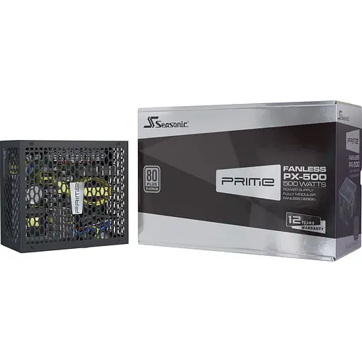 Блок питания Seasonic Prime PX-500W Fanless Platinum (SSR-500PL) (PRIME-PX-500) - фото 8