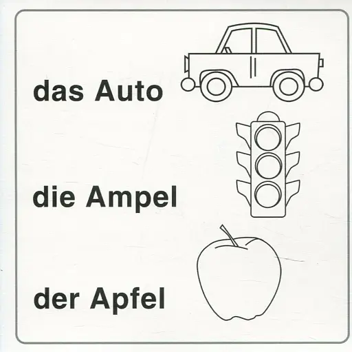 Німецька абетка ABC Deutsch lernen. Картки - фото 3