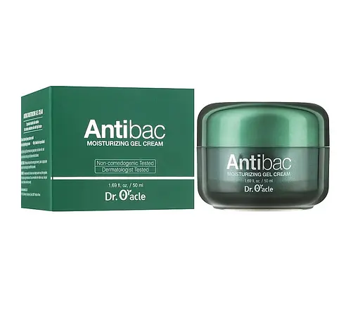 Успокаивающий гель-крем для проблемной кожи Antibac Moisturizing Gel Cream Dr. Oracle 50 мл - фото 2