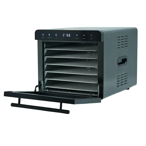 Дегідратор професійний Tekhniko DH-06D-BK (6 лотків), чорний - фото 4