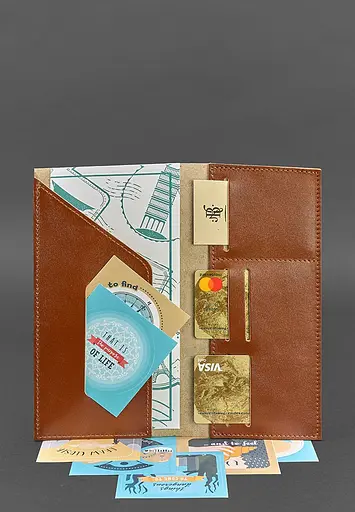 Кожаный тревел-кейс 3.1 светло-коричневый - фото 3