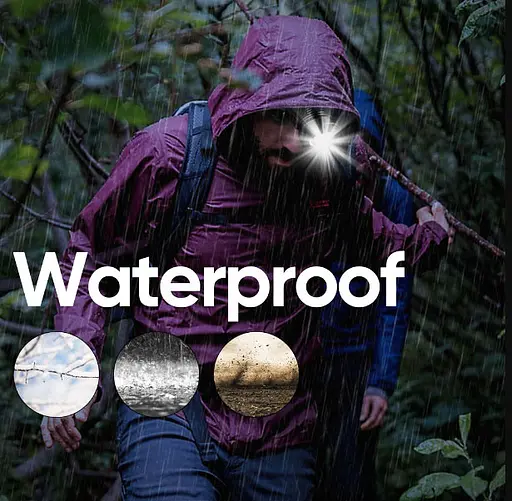 Фонарь аккумуляторный налобный WD RB-161 на голову мощный яркий LED P90 ZOOM зум - фото 5