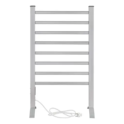 Полотенцесушитель электрический Qtap Arvin (SIL) 32708 с таймером - фото 1