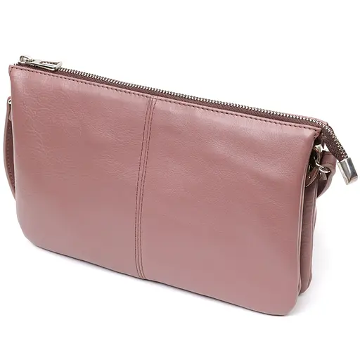 Кожаная женская сумка Grande Pelle 26х15.5х3 см sum0023592 - фото 2