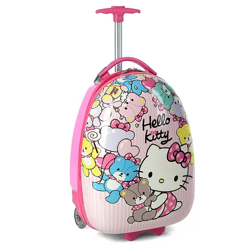 Чемодан детский YG0356-06 30-46-20 см, цвет Розовый