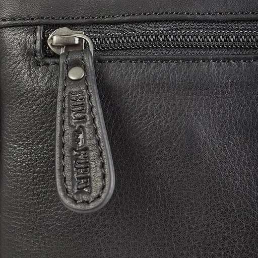 Кожаная мужская сумка через плечо Hill&Burry 30х24х9 см sum0025914 - фото 8