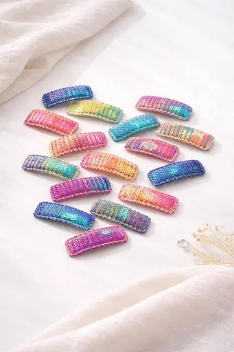 Набір блискучих шпильок 20 шт. - фото 2