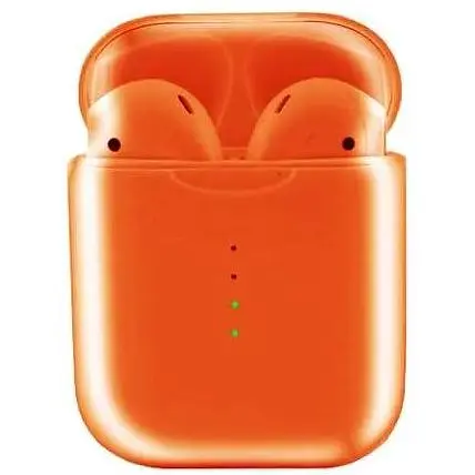 Беспроводные наушники V8 TWS оранжевые