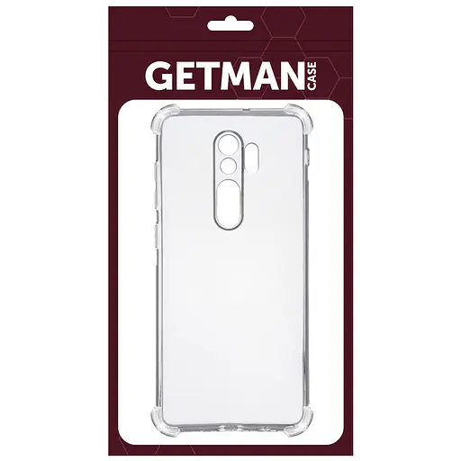 TPU чехол Getman Ease logo усиленные углы Full Camera для Xiaomi Redmi 9 Бесцветный (прозрачный) - фото 5