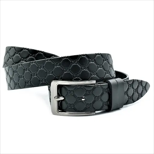 Ремінь шкіряний Le-Mon чоловічий 115-120х3,3 см acs0023734 - фото 3