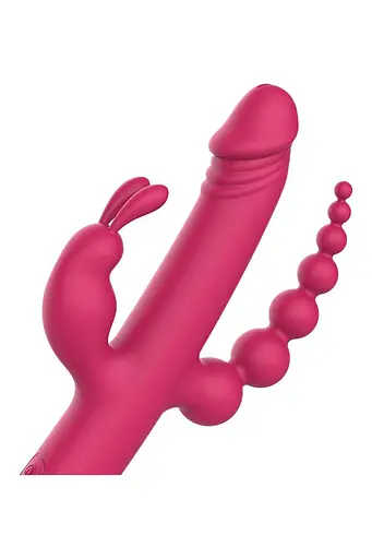 Вібратор Dreamtoys Essentials Anywhere Pleasure Vibe 40 см рожевий - фото 5