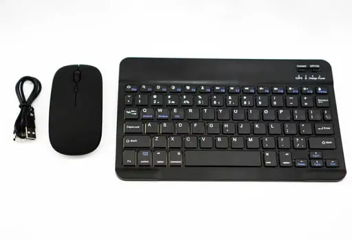 Бездротовий комплект (клавіатура/англ + мишка) UKC BT Combo (Android/Windows/iOS) Чорний - фото 3