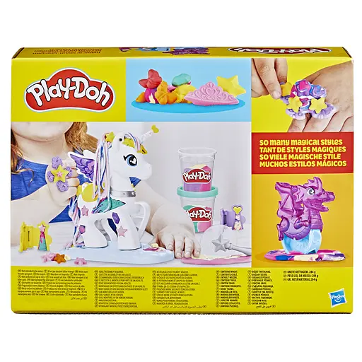 Набір для творчості Hasbro Play-Doh Стильний єдиноріг з масою для ліплення (F3613) - фото 3