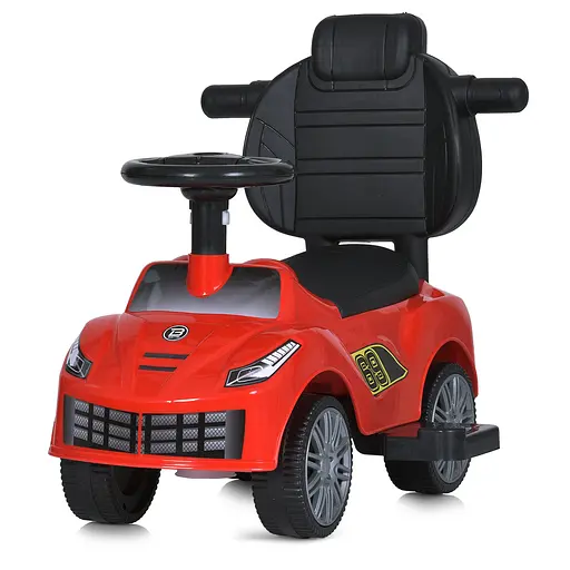 Каталка-толокар Bambi Racer M 5728L - стильний транспорт для малюків, червоний - фото 5