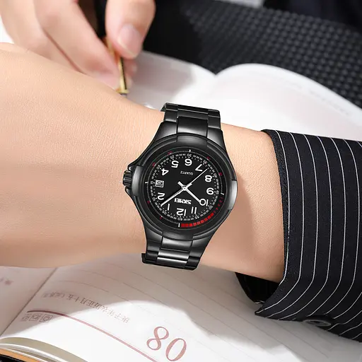 Годинник наручний чоловічий 9320BKBK Black-Black Skmei acs0030922 - фото 3