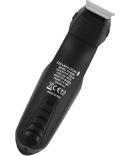 Remington Набор для бороды Edge all in one kit, усов, головы, носа и тела, акум., насадок-10, титан.напыл., черный - фото 4