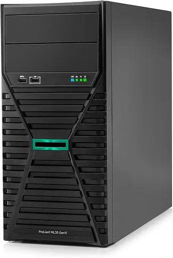 Сервер HPE ProLiant ML30 Gen11 4LFF, E-2414 (2.6GHz,4-core,55W), 32GB DDR4, 350W (P71385-425_ver.1) - фото 1