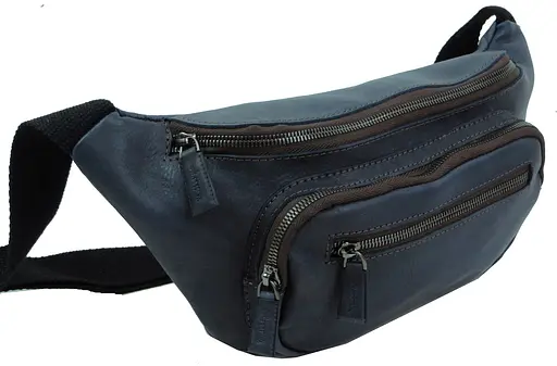 Шкіряна сумка Mykhail Ikhtyar 16х36х6 см sum0022999 - фото 2