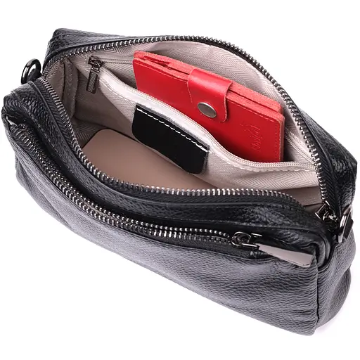 Кожаная сумка женская Vintage 22.5х12х5 см sum0024706 - фото 5