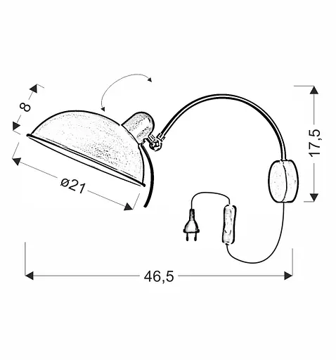 Бра Candellux 21-53602 NORA - фото 3