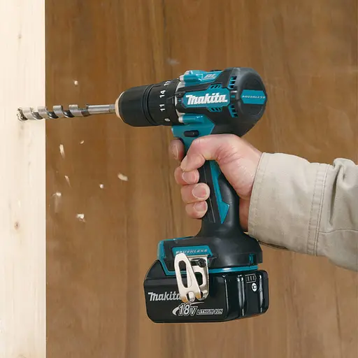 Makita Шуруповерт-дрель DHP487Z акум 18В 0-500/0-1700 об/мин 40/25Нм 1.4кг без АКБ и зарядного устройства - фото 3