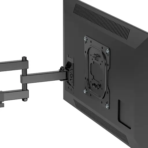 Кронштейн для телевізора AGN AGN43-222P з поворотом/два коліна/23`-43`/30 кг/max.VESA 200x200/Black - фото 8